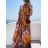 Dress with 3/4-sleeve ladies pocket (uni sl) ITALIAN Fashion IMWD20527