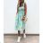 Dress with 3/4-sleeve ladies pocket (uni sl) ITALIAN Fashion IMWD20527