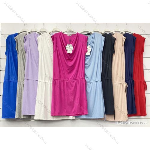 Buttoned Dress with Buttoned Ladies (uni s-m) ITALIAN FASHION IM2203948