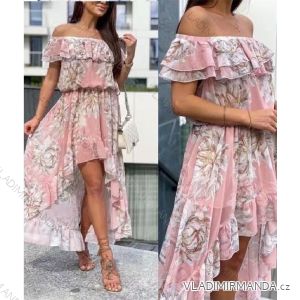 Women's Elegant Long Sleeve Dress (S / M / L ONE SIZE) ITALIAN FASHION IMWA21002