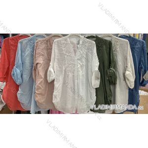 Women's long sleeve shirt (S / M / L ONE SIZE) ITALIAN FASHION IMWA21005