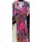 Dress with 3/4-sleeve ladies pocket (uni sl) ITALIAN Fashion IMWD20527