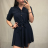 Dress shirts long 3/4 sleeve ladies with pocket thin (uni sl) ITALIAN Fashion IM318335 S / M / L purple