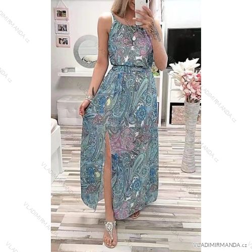 Summer short sleeve summer dress (S / M ONE SIZE) ITALIAN FASHION IMWY21019