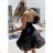 Buttoned Dress with Buttoned Ladies (uni s-m) ITALIAN FASHION IM2203948