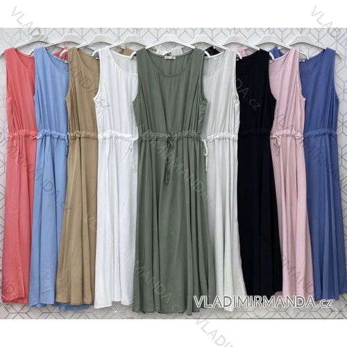 Dress with 3/4-sleeve ladies pocket (uni sl) ITALIAN Fashion IMWD20527