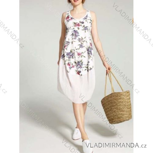 Dress with 3/4-sleeve ladies pocket (uni sl) ITALIAN Fashion IM3181746