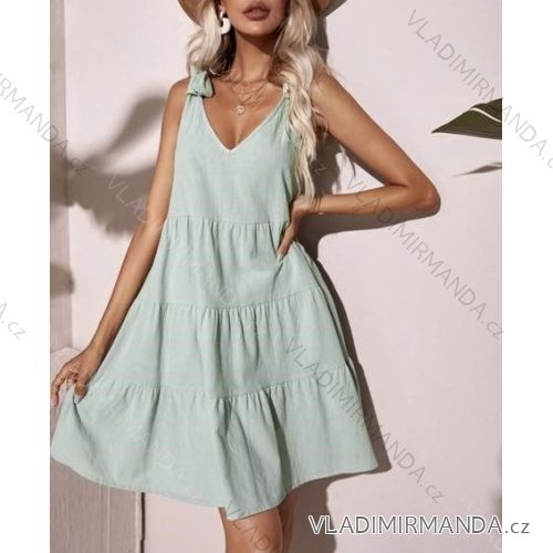 Buttoned Dress with Buttoned Ladies (uni s-m) ITALIAN FASHION IM2203948