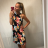 Women's Sleeveless Summer Dress (S / M ONE SIZE) ITALIAN FASHION IMM21107