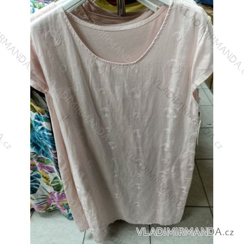 Denim short summer dress straps women (uni s / l) ITALIAN FASHION IM720103