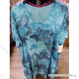 Women's short-sleeved summer dress (UNI S-M) ITALIAN FASHION IMN20067