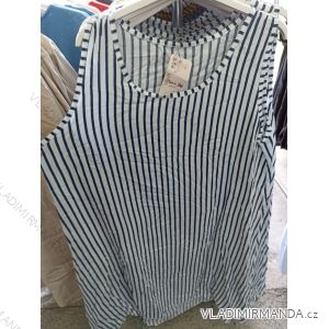 Dress short sleeve long summer strip womens (uni sl) ITALIAN MODA IM718227