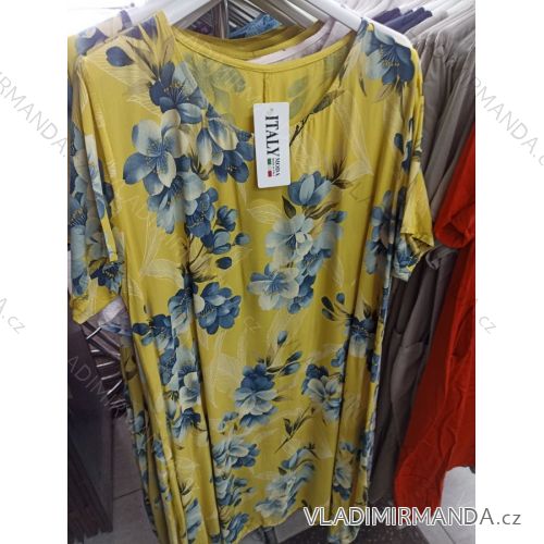 Denim short summer dress straps women (uni s / l) ITALIAN FASHION IM720103