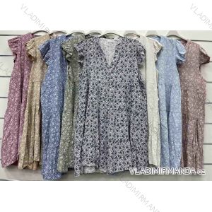 Dress with 3/4-sleeve ladies pocket (uni sl) ITALIAN Fashion IMWD20527