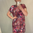 Summer short sleeve summer dress (XL / XXL ONE SIZE) POLISH FASHION PME21JANIA