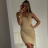 Dress with 3/4-sleeve ladies pocket (uni sl) ITALIAN Fashion IMWD20527