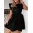 Buttoned Dress with Buttoned Ladies (uni s-m) ITALIAN FASHION IM2203948