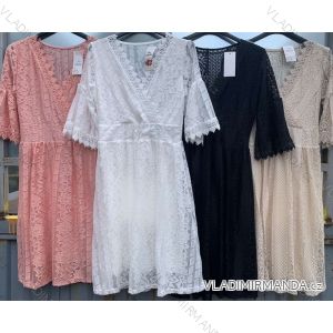 Dress with 3/4-sleeve ladies pocket (uni sl) ITALIAN Fashion IM3181746