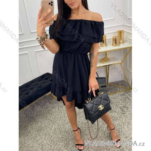 Women's Elegant Long Sleeve Dress (S / M / L ONE SIZE) ITALIAN FASHION IMWA21002