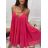 Elegant short-sleeved women's dress (uni s-m) ITALIAN FASHION IMM225969
