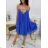 Elegant short-sleeved women's dress (uni s-m) ITALIAN FASHION IMM225969