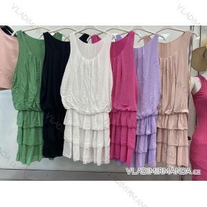 Dress with 3/4-sleeve ladies pocket (uni sl) ITALIAN Fashion IMWD20527