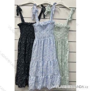 Dress with 3/4-sleeve ladies pocket (uni sl) ITALIAN Fashion IM3181746