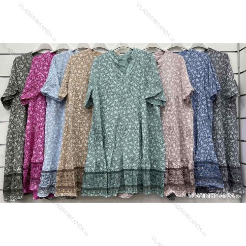 Dress with 3/4-sleeve ladies pocket (uni sl) ITALIAN Fashion IMWD20527