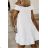 Elegant short-sleeved women's dress (uni s-m) ITALIAN FASHION IM920148
