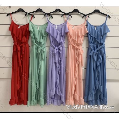 Dress with 3/4-sleeve ladies pocket (uni sl) ITALIAN Fashion IM3181746