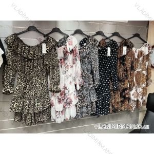 Dress with 3/4-sleeve ladies pocket (uni sl) ITALIAN Fashion IMWD20529