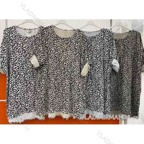 Shirt blouse 3/4 sleeve (UNI XL-3XL) ITALIAN MODA IM420486
