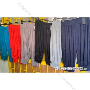 Sweatpants Aladin 3/4 Short Ladies Oversized (UNI XL-3XL) ITALIAN FASHION IMD20032