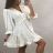 Elegant women's dress S / M white