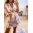 Dress with 3/4-sleeve ladies pocket (uni sl) ITALIAN Fashion IMWD20527