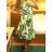 Women's strapless dress (uni s / m) ITALIAN FASHION IMM20HF13170 Green S / M