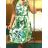 Women's strapless dress (uni s / m) ITALIAN FASHION IMM20HF13170 Green S / M