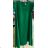 Women's long sleeveless dress with ruffles women (S / M ONE SIZE) ITALIAN FASHION IMM211269