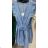 Women's sleeveless denim dress, women's (S / M ONE SIZE) ITALIAN FASHION IMM211284