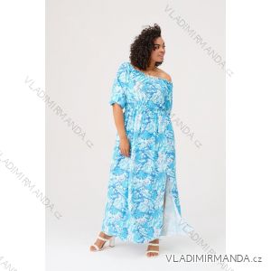 Dress long 3/4 short sleeve women's oversized (XL-3XL) SLEEP FASHION PMLE21001