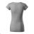 Fit V-neck t-shirt womens white With ADR-1620013
