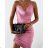 Women's long strapless dress (UNI S-M) ITALIAN FASHION IMM20313 S / M Tm.modra