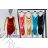 Women's long strapless dress (UNI S-M) ITALIAN FASHION IMM20313 S / M Tm.modra