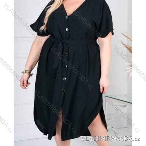 Short sleeve dress women (2XL-5XL) TURKISH FASHION TML20020