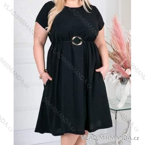 Short sleeve dress women (2XL-5XL) TURKISH FASHION TML20020