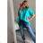 Light pants for women (S / M / L one size) ITALIAN FASHION IM821013