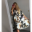 Summer dress 3/4 long sleeve women (uni xl / 2xl) ITALIAN FASHION IM821014