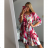 Summer dress 3/4 long sleeve women (uni xl / 2xl) ITALIAN FASHION IM821014