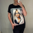 Šaty letní krátký rukáv dámské (UNI S-L) ITALSKÁ MÓDA IM420442 -   white -   S / M
