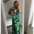 Carmen long summer icecool flip-flops women's dress (S / M ONE SIZE) ITALIAN FASHION IMM21144 / DR S / M green